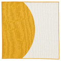 GOKVÄLLÅ Napkin, yellow, 40x40 cm, 4 pack