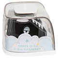 Dooky Tisshoes Baby Shoes in a Tissue Box, black, 3-9m