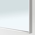 STRAUMEN Door with hinges, mirror glass, 60x180 cm