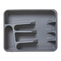 GoodHome Cutlery Organizer Datil 26 cm, grey