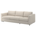 VIMLE Cover for 3-seat sofa-bed, Gunnared beige