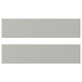 LERHYTTAN Drawer front, light grey, 40x10 cm