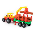 Tractor with Trailer 46cm, assorted colours, 3+