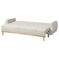 GRUNNARP 3-seat sofa-bed, Gunnared beige