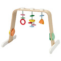 LEKA Baby gym, birch plywood/multicolour