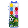 Water Colour Water Paint Set 12 Colours Football