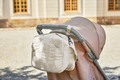 Elodie Details Changing Bag Crossbody White Bouclé