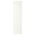FORSAND Door with hinges, white, 50x195 cm