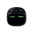 WEKOME Transmiter FM Bluetooth + Car charger 17W, black