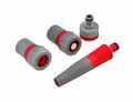 AW Water Hose Nozzle Set 1/2" 4pcs