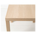 LACK Side table, white stained oak effect, 55x55 cm