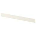 FÖRBÄTTRA Decorative plinth, off-white, 221x8 cm