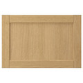 FORSBACKA Drawer front, oak, 60x40 cm