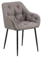 Dining Chair Brooke, light grey