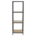 Shelving Unit Loka III, oak/black