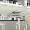 MITTZON Conference table, white, 140x108x105 cm