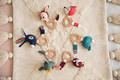 LILLIPUTIENS Rattle with Wooden Teether Dragon Joe ECO 3m+