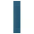 FYRUDDEN Door with hinges, blue, 50x229 cm