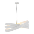 GoodHome Pendant Lamp Agiou 3x E27, matt white