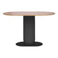 Dining Table Maxim, oak veneer/black