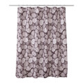 Shower Curtain GoodHome Lunda 180 x 200 cm, grey stone