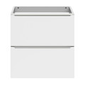 Goodhome Wall-mounted Basin Cabinet Imandra Slim 60cm, white