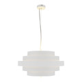 GoodHome Pendant Lamp Euboea 1x E27, matt white