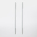 GoodHome Cabinet Handle Cacao, hole spacing 16 cm, matt white, 2 pack