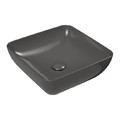 Ravak Countertop Wash-basin Ceramik Slim S 38 cm, graphite