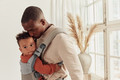 BABYBJORN Baby Carrier Harmony 3D Mesh, Grey beige, 0-3y