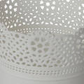 Plant Pot Lace 11.2 cm, white