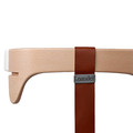 LEANDER Leather Strap for CLASSIC™ High Chair Safety Bar, brown