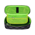Pencil Case Check, black