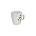 Set of 2 Mugs 150ml Christmas Stockings, white