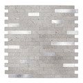 Wall Self-adhesive Panel Sticker, concrete stripes