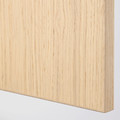 FORSAND Door, white stained oak effect, 25x195 cm