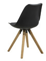 Dining Chair Dima, black/oak