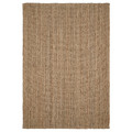 STRÖG Rug, flatwoven, natural, 120x180 cm