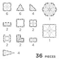 Cleverclixx Petite Pastel Pack 36pcs 3+