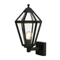 GoodHome Garden Outdoor Wall Lamp Radley E27 IP44, black