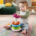 Fisher-Price Sensory Rock-A-Stack Roly-Poly Stacking Toy HXK47 6m+