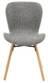 Upholstered Chair Batilda, grey