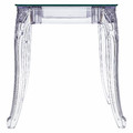 Table Ghost 62x62cm, transparent