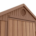 Keter Garden Shed 4x6 Darwin, wood brown