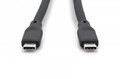 DIGITUS USB silicone cable, USB 5Gbps, 2m, black