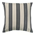 KORALLBUSKE Cushion cover, light beige/anthracite, 50x50 cm