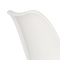 Chair Eris, 1pc, PP/faux leather, white/chrome
