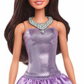 Barbie Fashionistas Doll #234 in Sequined Purple Dress HYT92 3+