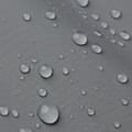 LUDDHAGTORN Shower curtain, grey, 180x200 cm