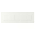 STENSUND Drawer front, white, 60x20 cm